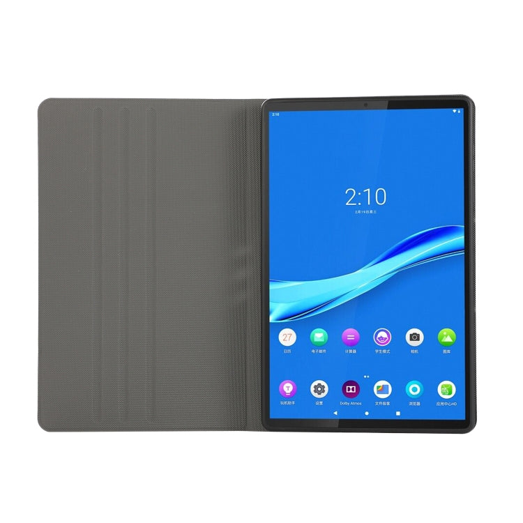 For OPPO Pad Air Voltage Craft Texture TPU Flip Leather Tablet Case(Red)