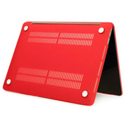 Laptop Matte Style Protective Case For MacBook Pro 13.3 inch 2022(Red)
