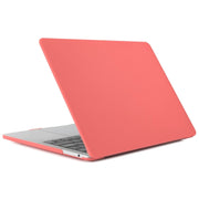 Laptop Matte Style Protective Case For MacBook Pro 13.3 inch 2022(Coral Orange)