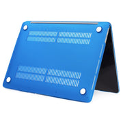 Laptop Matte Style Protective Case For MacBook Pro 13.3 inch 2022(Dark Blue)