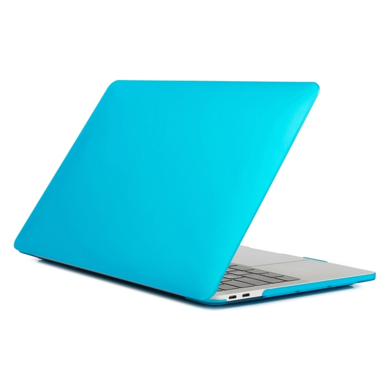 Laptop Matte Style Protective Case For MacBook Pro 13.3 inch 2022(Water Blue) - MacBook Pro Cases by PMC TechLife | Online Shopping South Africa | PMC TechLife