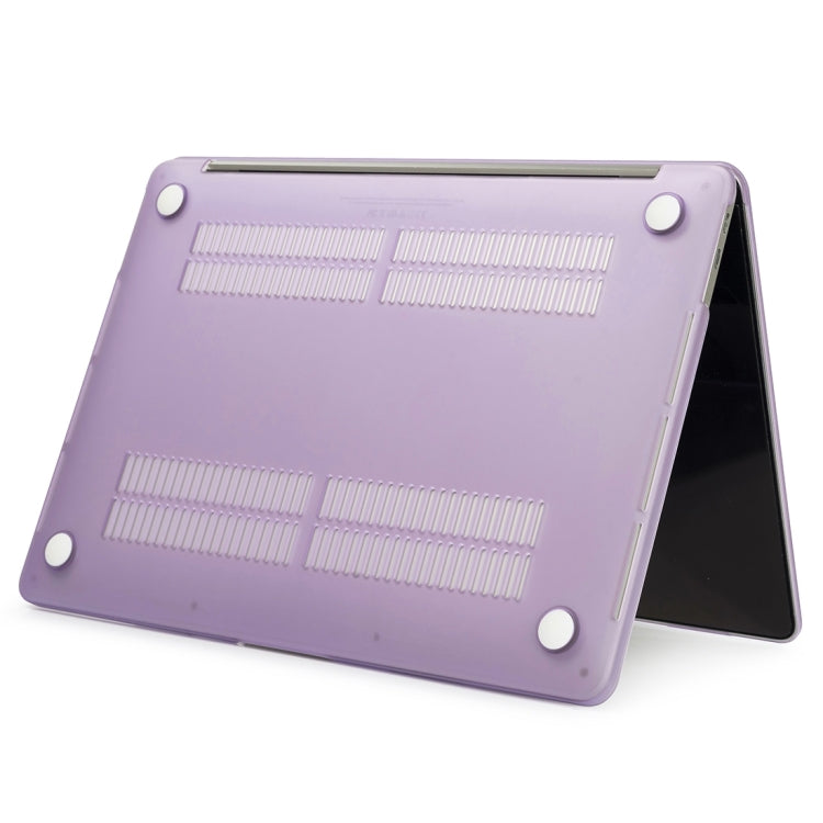 Laptop Matte Style Protective Case For MacBook Pro 13.3 inch 2022(Purple)