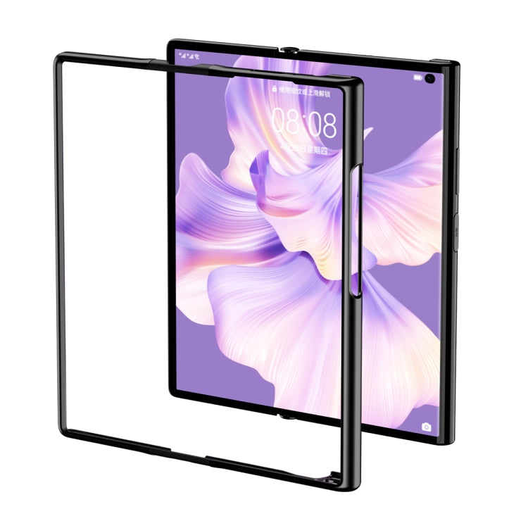 For Huawei Mate Xs 2 Ultra-thin Frame Shockproof Phone Case(Black)