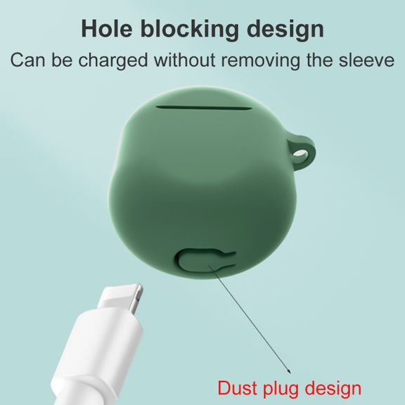 For Redmi Buds4 Silicone Earphone Protective Case(White)