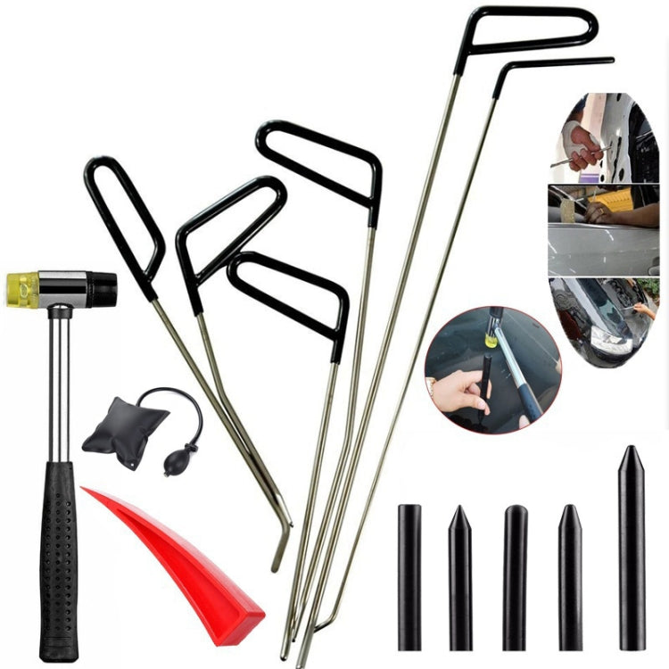 Q1 14 in 1 Car Paintless Dent Repair Hail Remover Hooks Rods Kit - Sheet Metal Tools by PMC TechLife | Online Shopping South Africa | PMC TechLife
