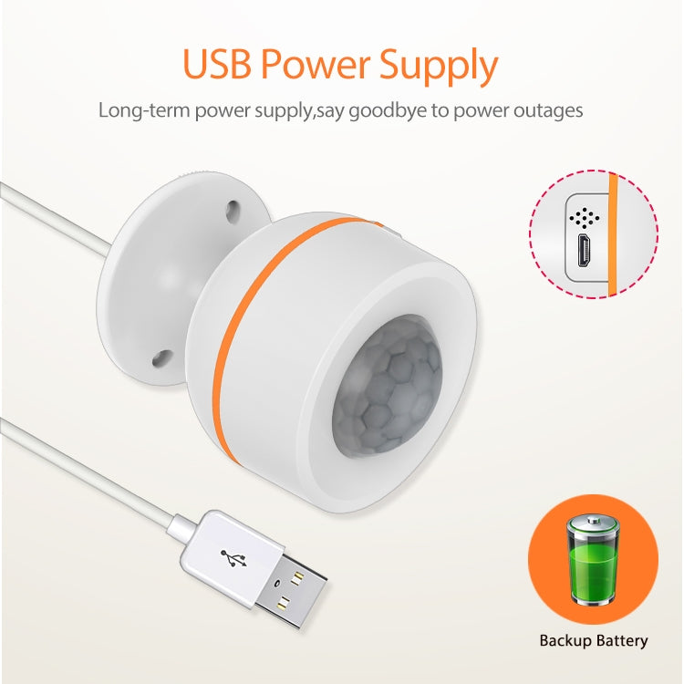 NEO NAS-PD07B Zigbee USB PIR Motion Sensor Home Alarm - free shipping - PMC Jewellery - Order now!