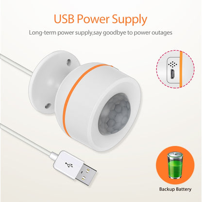 NEO NAS-PD07B Zigbee USB PIR Motion Sensor Home Alarm - free shipping - PMC Jewellery - Order now!