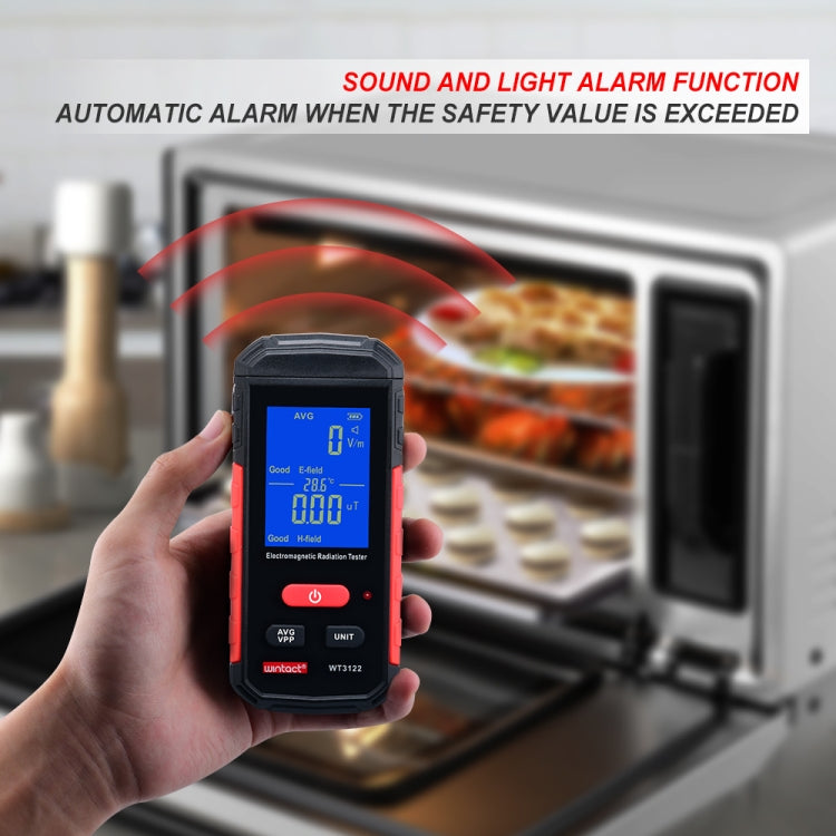 Wintact WT3122 Household Electromagnetic Radiation Tester - Radiation Detector by Wintact | Online Shopping South Africa | PMC TechLife | Buy Now Pay Later Mobicred