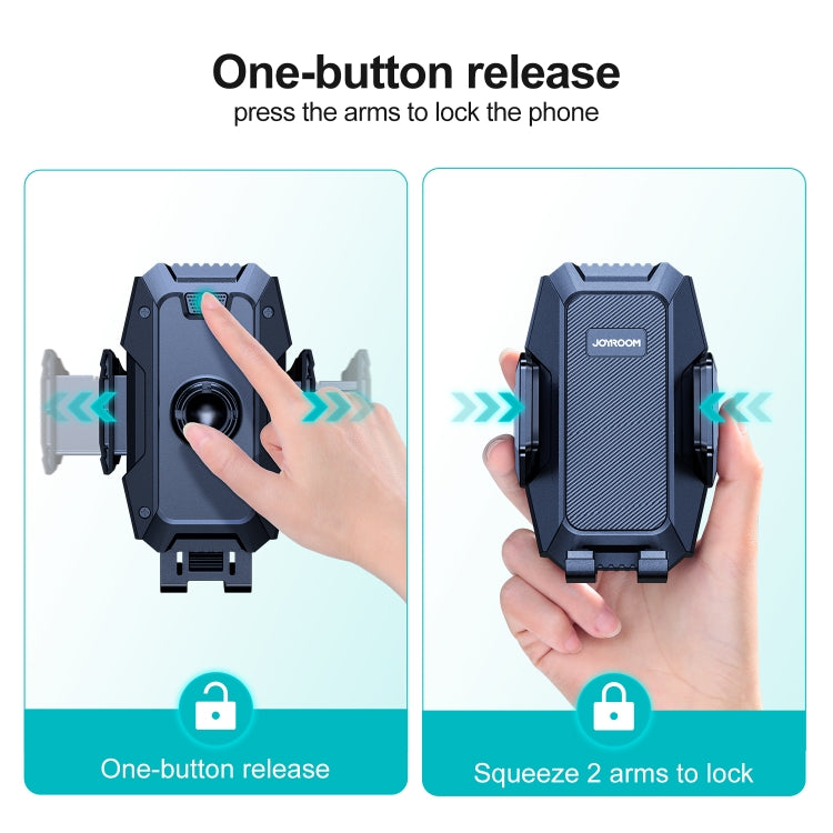 JOYROOM JR-ZS285 Mechanical Car Dashboard Phone Holder(Black) - Universal Car Holders by JOYROOM | Online Shopping South Africa | PMC TechLife | Buy Now Pay Later Mobicred