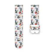 For Samsung Galaxy Watch4 20mm Transparent Printed TPU Silicone Watch Band(3)