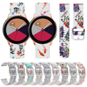 For Huawei Watch GT 3 Pro 22mm Transparent Printed TPU Silicone Watch Band(2)