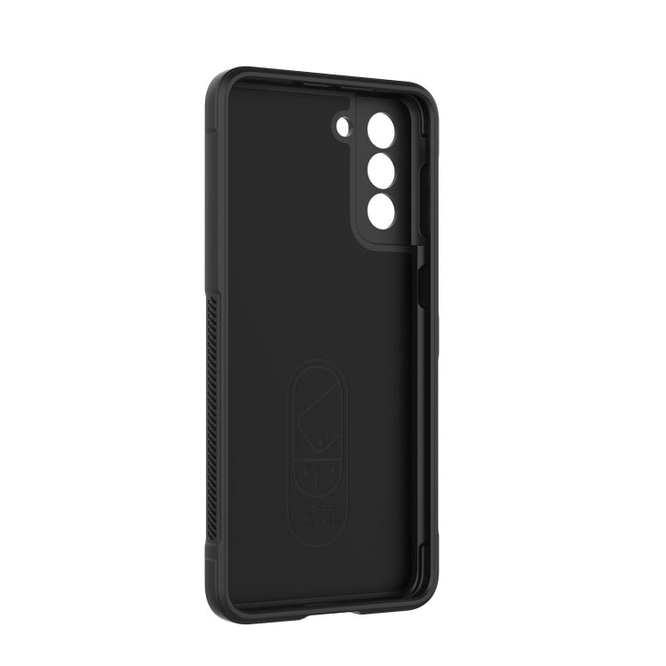 For Samsung Galaxy S21+ 5G Magic Shield TPU + Flannel Phone Case(Black) - free shipping - PMC TechLife - Order now!