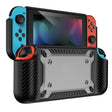 Game Handle Gamepad TPU+PC Protective Case for Switch OLED(Black) - Cases by PMC TechLife | Online Shopping South Africa | PMC TechLife