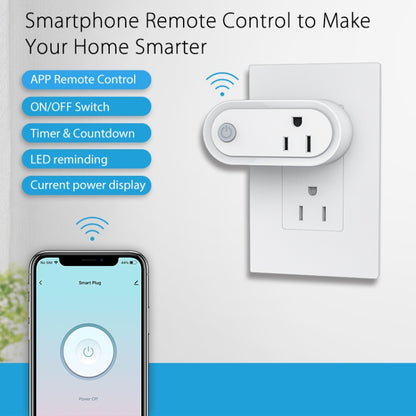 NEO NAS-WR12W 15A 2.4G WiFi US Smart Power Plug - Smart Socket by NEO | Online Shopping South Africa | PMC Jewellery | Buy Now Pay Later Mobicred