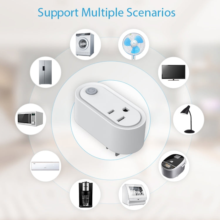 NEO NAS-WR12W 15A 2.4G WiFi US Smart Power Plug - Smart Socket by NEO | Online Shopping South Africa | PMC Jewellery | Buy Now Pay Later Mobicred