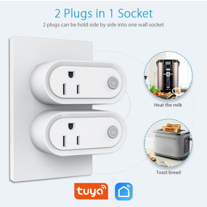 NEO NAS-WR12W 15A 2.4G WiFi US Smart Power Plug - Smart Socket by NEO | Online Shopping South Africa | PMC Jewellery | Buy Now Pay Later Mobicred