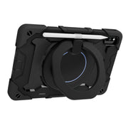 For Honor V6/Tablet V7 Armor Contrast Color Silicone + PC Tablet Case(Black)