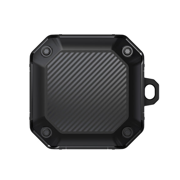 For Samsung Galaxy Buds Live / Buds 2 / Buds Pro / Buds 2 Pro Shield Armor Water-resistant Wireless Earphone Protective Case(Black)