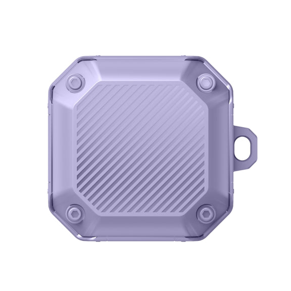 For Samsung Galaxy Buds Live / Buds 2 / Buds Pro / Buds 2 Pro Shield Armor Water-resistant Wireless Earphone Protective Case(Purple)