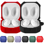 For Samsung Galaxy Buds Live / Buds 2 / Buds Pro / Buds 2 Pro Shield Armor Water-resistant Wireless Earphone Protective Case(Purple)