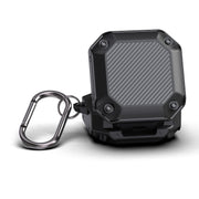 For Samsung Galaxy Buds Live / Buds 2 / Buds Pro / Buds 2 Pro Shield Armor Water-resistant Wireless Earphone Protective Case(Black)