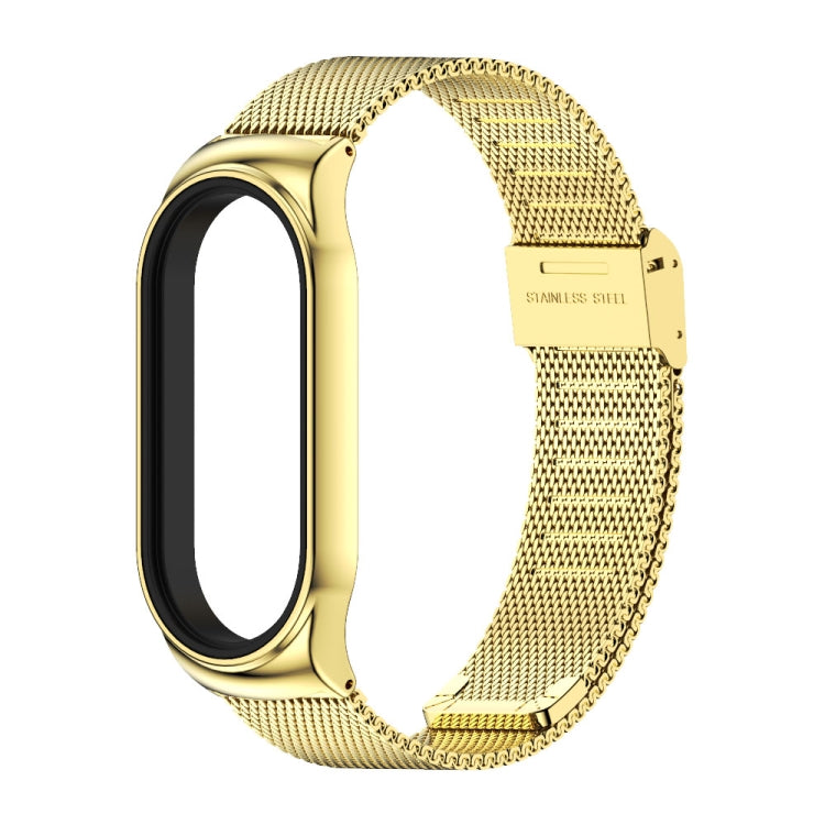 For Xiaomi Mi Band 7 / 7 NFC MIJOBS CS Milan Buckle Metal Watch Band(Gold)