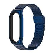 For Xiaomi Mi Band 7 / 7 NFC MIJOBS CS Milan Buckle Metal Watch Band(Blue) - Watch Bands by MIJOBS