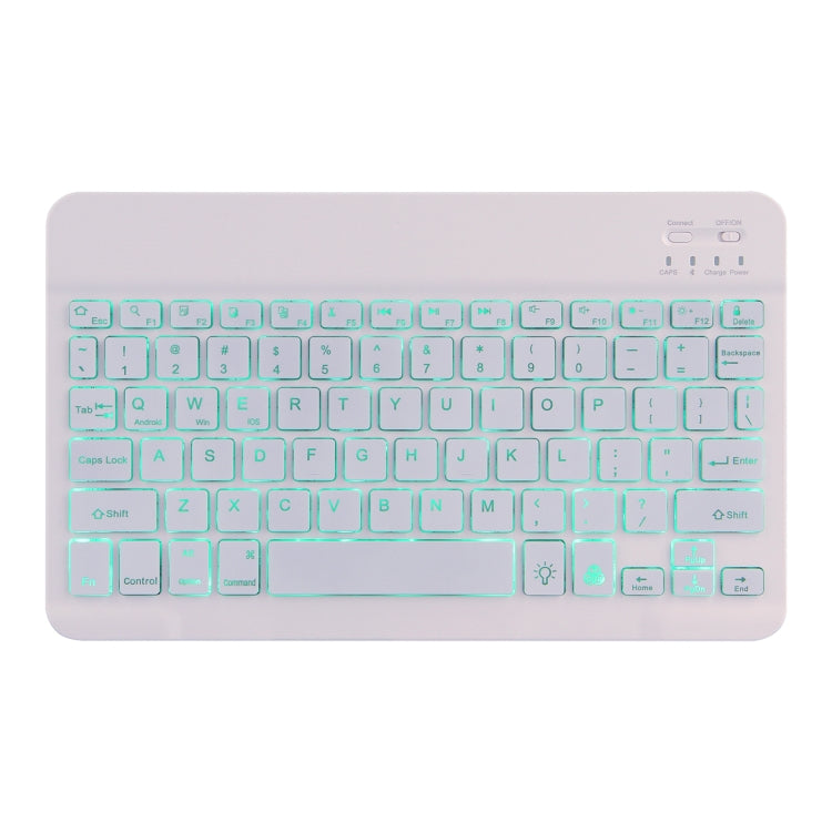 For Lenovo Tab M10 HD Gen 2 Backlight Bluetooth Keyboard Leather Tablet Case(Rose Gold) - Lenovo Keyboard by PMC Jewellery | Online Shopping South Africa | PMC Jewellery | Buy Now Pay Later Mobicred