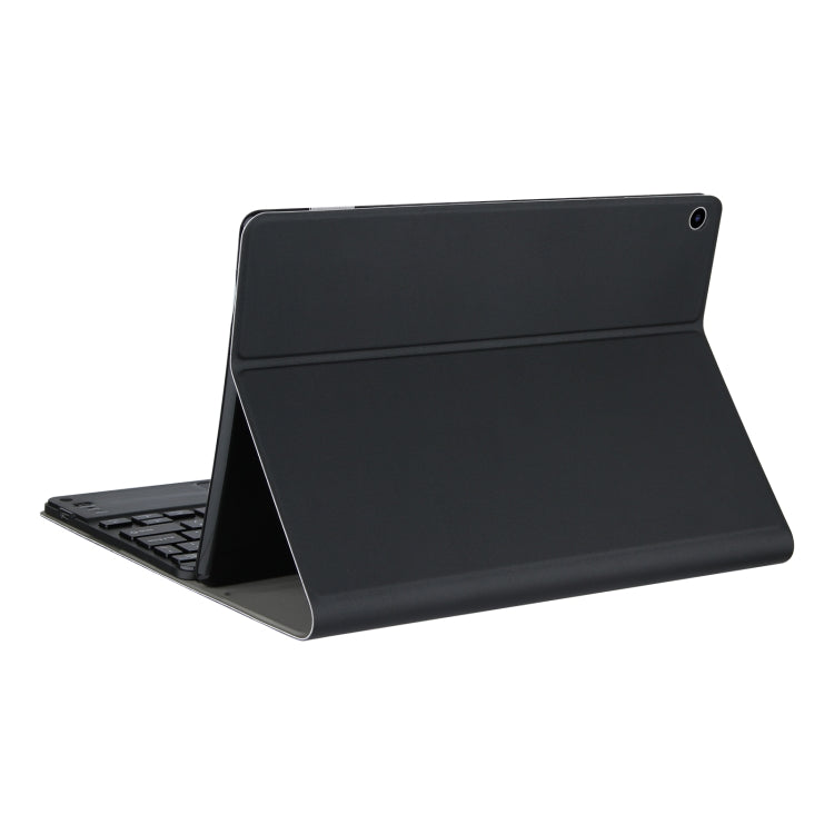 For Lenovo Tab M10 HD Gen 2 Touchpad Bluetooth Keyboard Leather Tablet Case(Black)