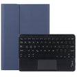 For Lenovo Tab M10 HD Gen 2 Touchpad Bluetooth Keyboard Leather Tablet Case(Blue) - Lenovo Keyboard by PMC TechLife | Online Shopping South Africa | PMC TechLife