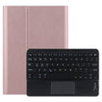 For Lenovo Tab M10 HD Gen 2 Touchpad Bluetooth Keyboard Leather Tablet Case(Rose Gold) - Lenovo Keyboard by PMC TechLife | Online Shopping South Africa | PMC TechLife