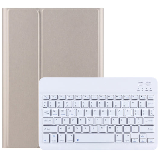 For Lenovo Tab M10 HD Gen 2 Bluetooth Keyboard Leather Tablet Case(Gold) - free shipping - PMC Jewellery - Order now!
