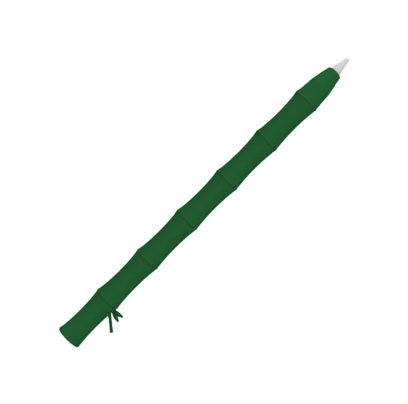 Bamboo Liquid Silicone Gel Stylus Pen Protective Case For Apple Pencil 1(Dark Green)