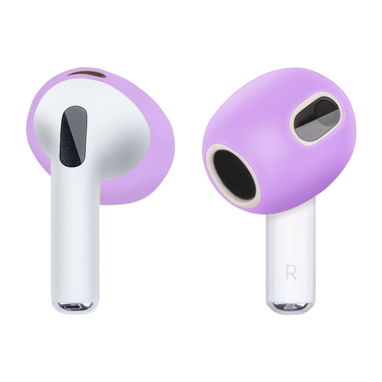 Ear Cap Silicone Protective Case for AirPods 3(Light Purple) - Anti-dust & Ear Caps by PMC TechLife | Online Shopping South Africa | PMC TechLife