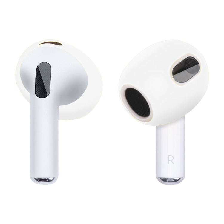 Ear Cap Silicone Protective Case for AirPods 3(Transparent White) - Anti-dust & Ear Caps by PMC TechLife | Online Shopping South Africa | PMC TechLife