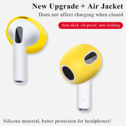 Ear Cap Silicone Protective Case for AirPods 3(Orange)