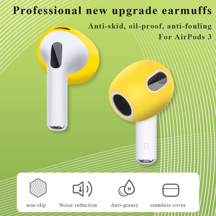 Ear Cap Silicone Protective Case for AirPods 3(Mint Green)