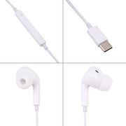 GL-PG3-6 Type-C 1.2m Wired In Ear Interface Headset with Mic