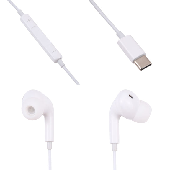GL-PG3-6 Type-C 1.2m Wired In Ear Interface Headset with Mic