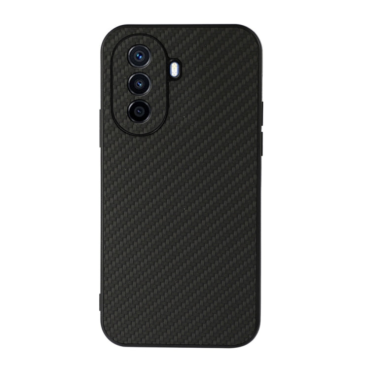 For Huawei Enjoy 50 China/nova Y70 4G Global/nova Y70 Plus Fine Hole Carbon Fiber Texture Shockproof Phone Case(Black) - free shipping - PMC TechLife - Order now!