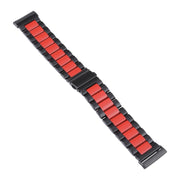 For Fitbit Versa 4/Sense 2/Versa 3/Sense 3 Beads Stainless Steel Watch Band