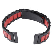 For Fitbit Versa 4/Sense 2/Versa 3/Sense 3 Beads Stainless Steel Watch Band