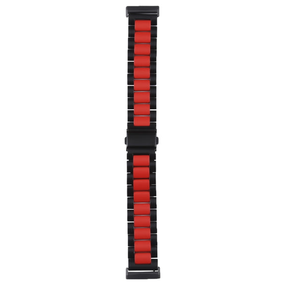 For Fitbit Versa 4/Sense 2/Versa 3/Sense 3 Beads Stainless Steel Watch Band