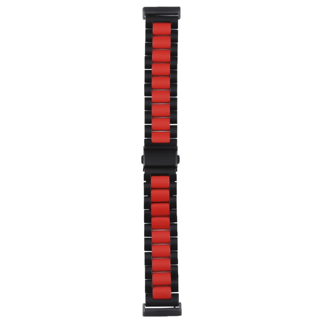 For Fitbit Versa 4/Sense 2/Versa 3/Sense 3 Beads Stainless Steel Watch Band