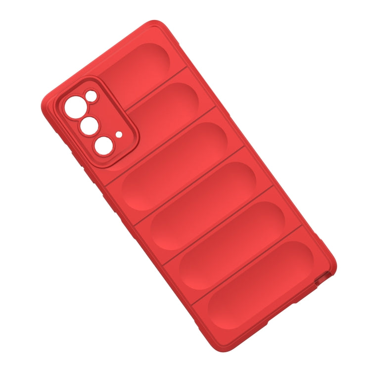 For Samsung Galaxy Note20 Magic Shield TPU + Flannel Phone Case(Red) - Galaxy Note20 Cases by PMC TechLife | Online Shopping South Africa | PMC TechLife | Buy Now Pay Later Mobicred