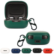 Bluetooth Earphone Silicone Protective Case For JBL Live Free 2 TWS(Dark Blue)