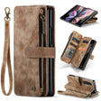 For Samsung Galaxy Z Fold3 5G CaseMe C30 Multifunctional Phone Leather Phone Case(Brown) - free shipping - PMC TechLife - Order now!