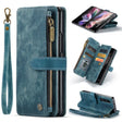 For Samsung Galaxy Z Fold3 5G CaseMe C30 Multifunctional Phone Leather Phone Case(Blue) - free shipping - PMC TechLife - Order now!