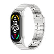 For Xiaomi Mi Band 7 / 7 NFC MIJOBS CS Bamboo Buckle Stainless Steel Watch Band(Silver) - Watch Bands by MIJOBS