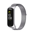 For Samsung Galaxy Fit 2 MIJOBS Milan Magnetic Stainless Steel Watch Band(Silver)